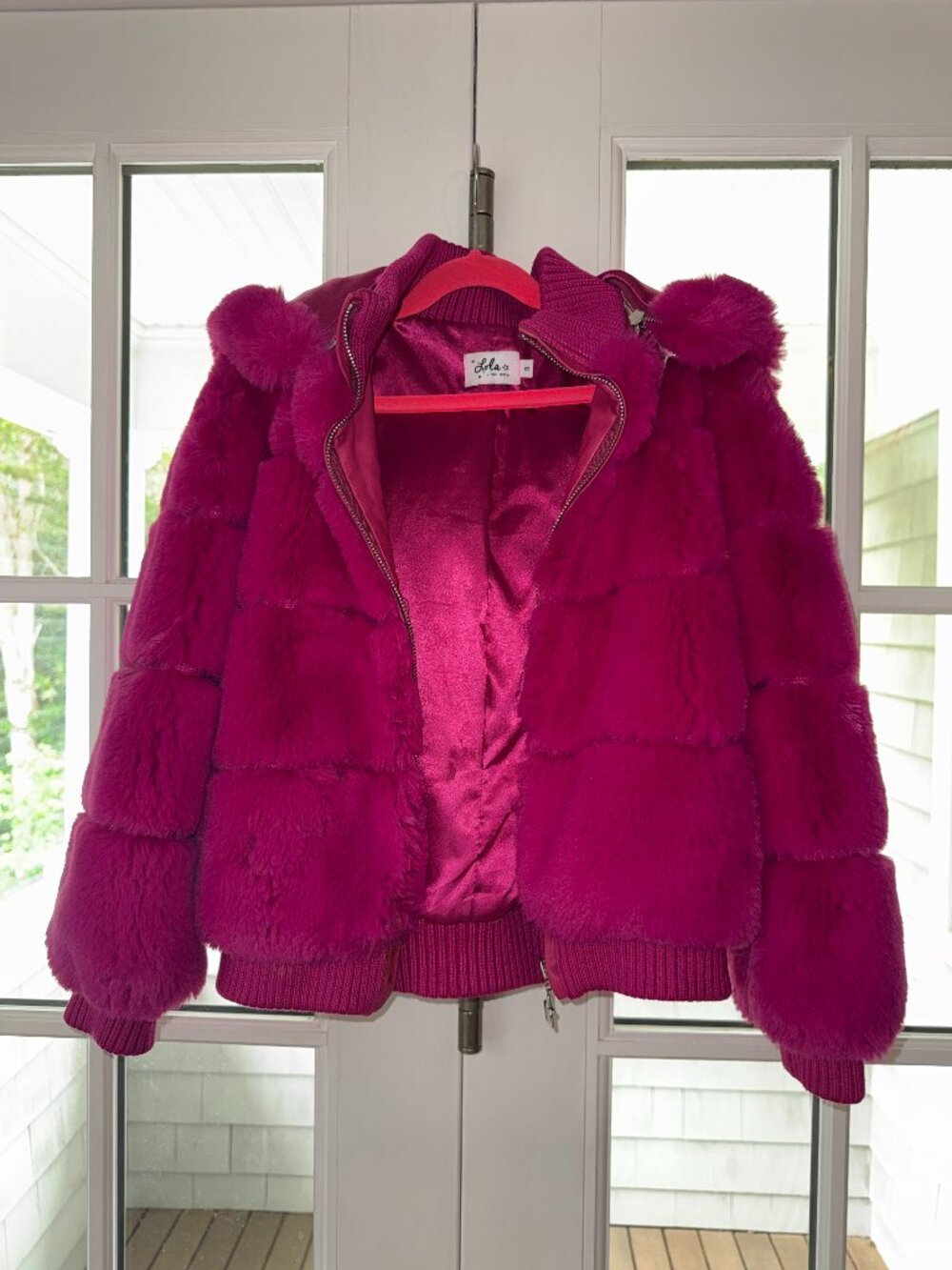Girl's Faux Fur Coat